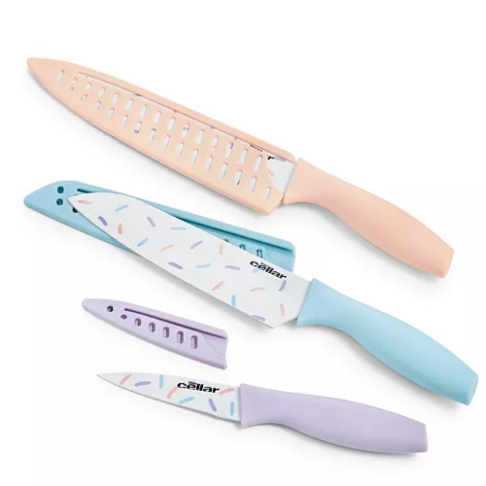 The Cellar 3-Pc. Knife Set with Sheaths